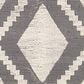 Surya Azalea 2"6" x 4" Black and Ivory Indoor/Outdoor Area Rug, , large
