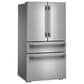 KitchenAid 30 Cu. Ft. French Door Refrigerator with FreshChill Full-Width Drawer in PrintShield Stainless Steel, , large