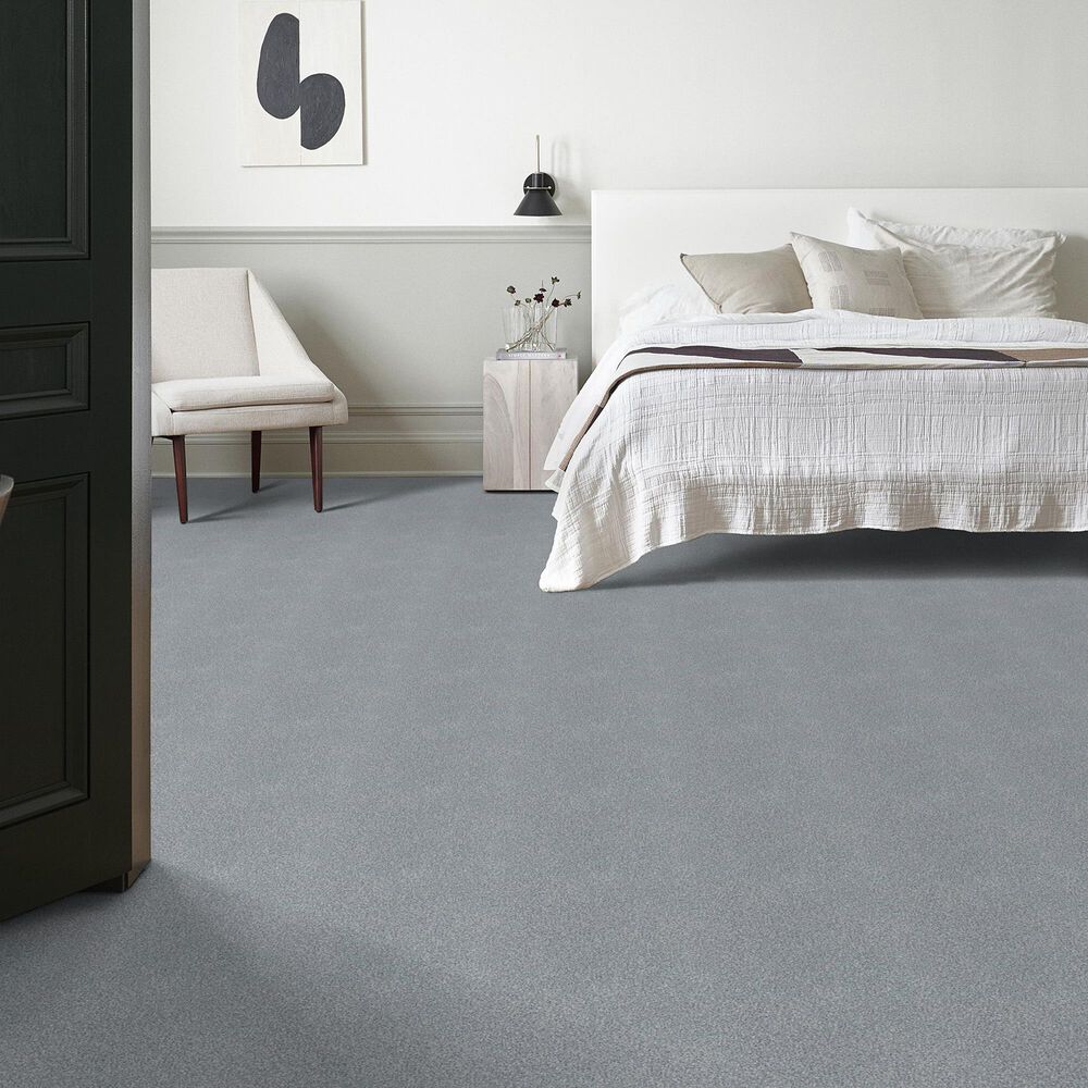 Shaw Tonal Comfort Ii Carpet in Misty Rain, , large