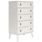 Ashley Aprilyn 5-Drawer Chest in White, , large