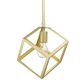 Golden Lighting Cassio Mini Pendant in Olympic Gold, , large