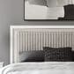 Ashley Zuraleus 4-Piece King Upholstered Storage Bedroom Set in Matte White, , large