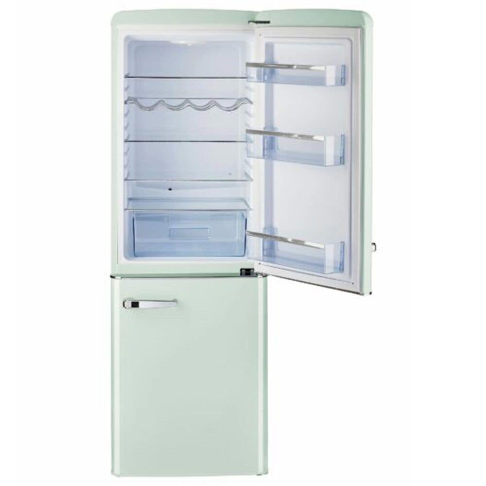 Unique Appliances Classic Retro 7 Cu. Ft. Bottom Freezer Refrigerator in Summer Mint Green, , large