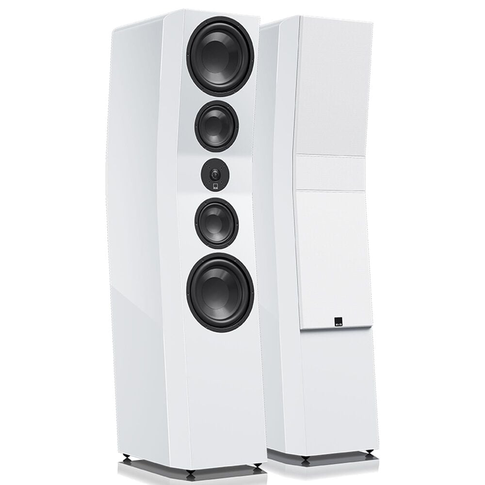 Svs Audio Ultra Evolution Pinnacle Floor Standing Speaker in Piano Gloss White, , large