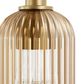 Hunter Beverly Glen Jasmine Roth 1-Light Mini Pendant in Luxe Gold, , large