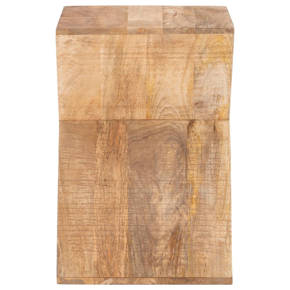 Linon Home Decor Trevor Side Table in Natural, , large