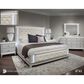 Davis International Celeste LED Nightstand in Soft White Snow Flake, , large