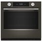 KitchenAid 2-Piece Kitchen Package with Black Ore 30" Smart Single Wall Oven and Stainless Steel 30" Gas Cooktop, , large