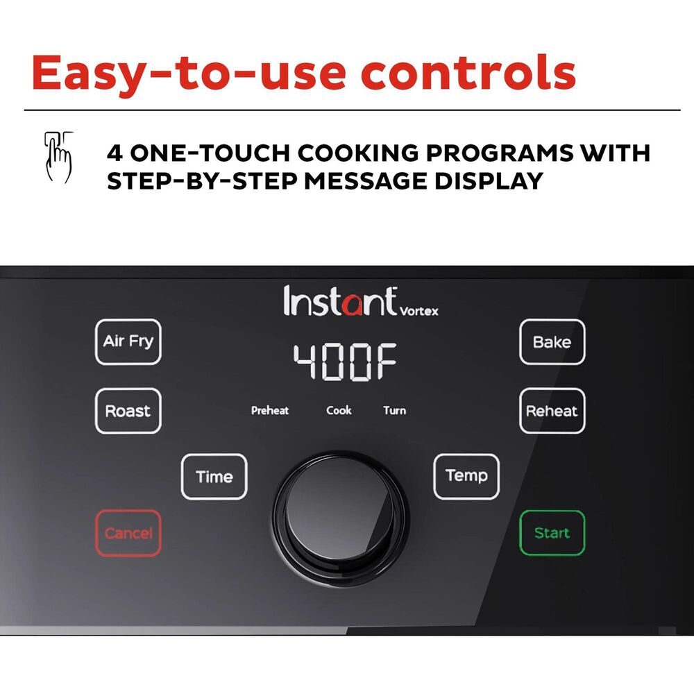Instant Brands Vortex 5.7-Quart Air Fryer in Black, , large