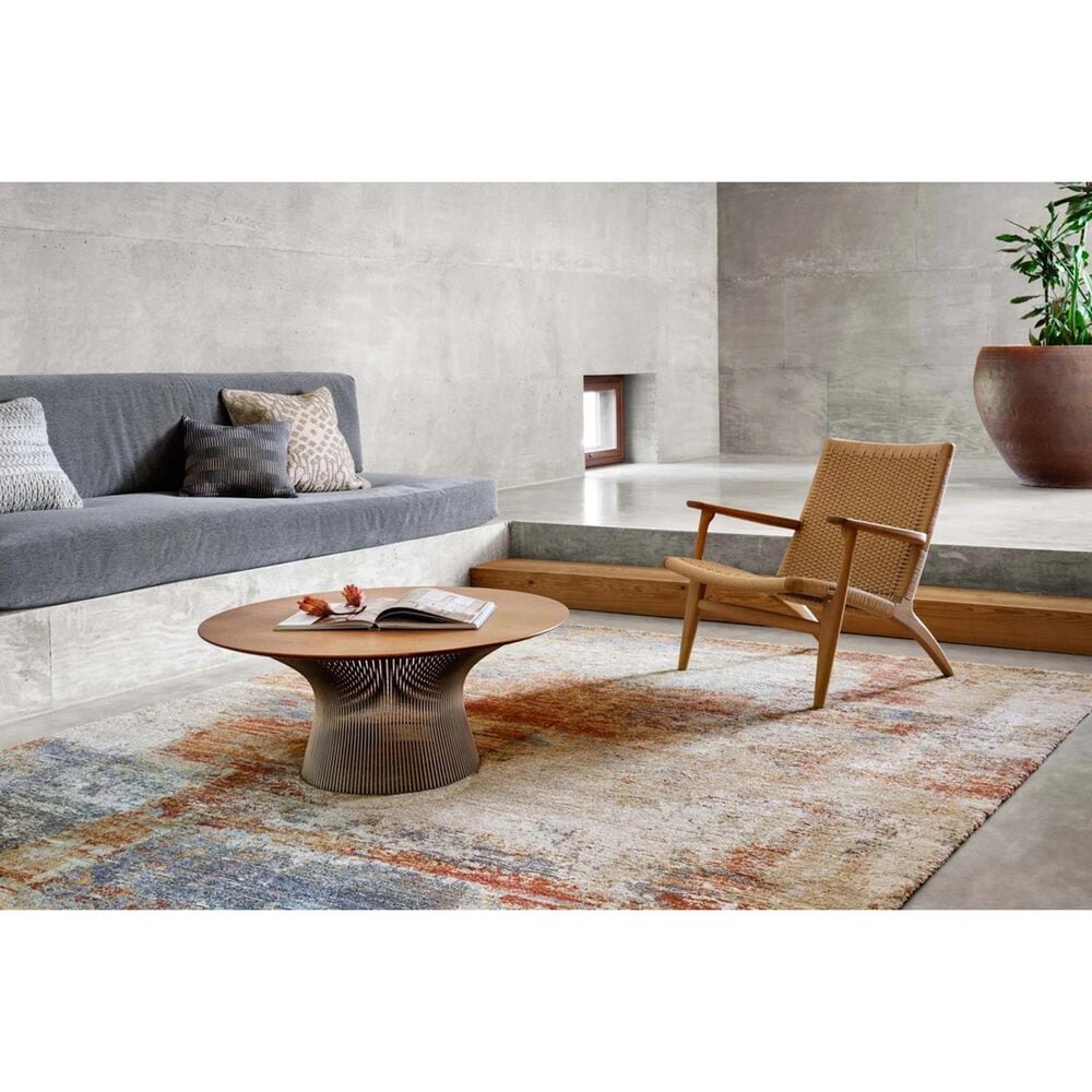 Loloi Augustus 5&#39;3&quot; x 7&#39;8&quot; Terracotta Area Rug, , large