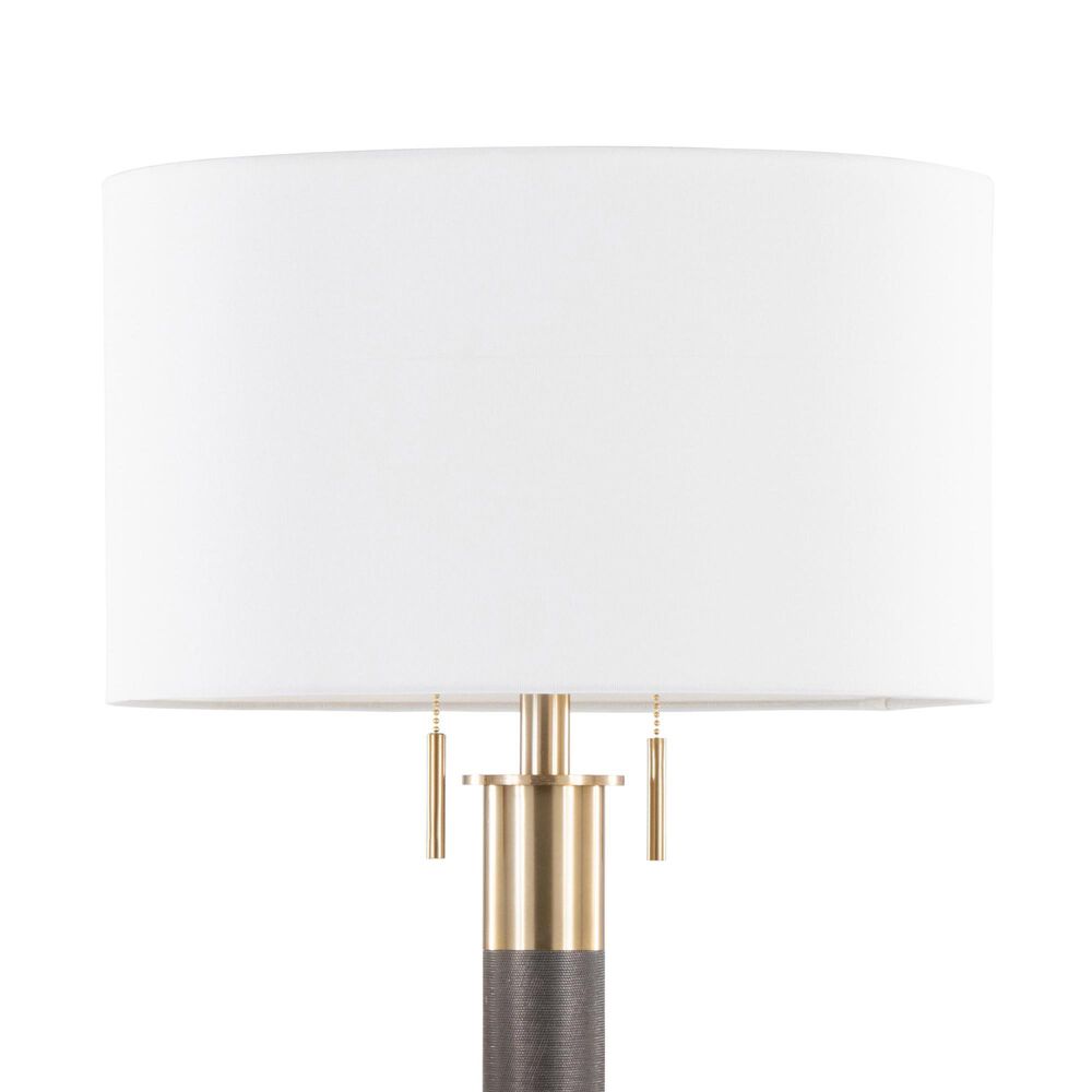 LumiSource Trophy Floor Lamp in Gold, , large