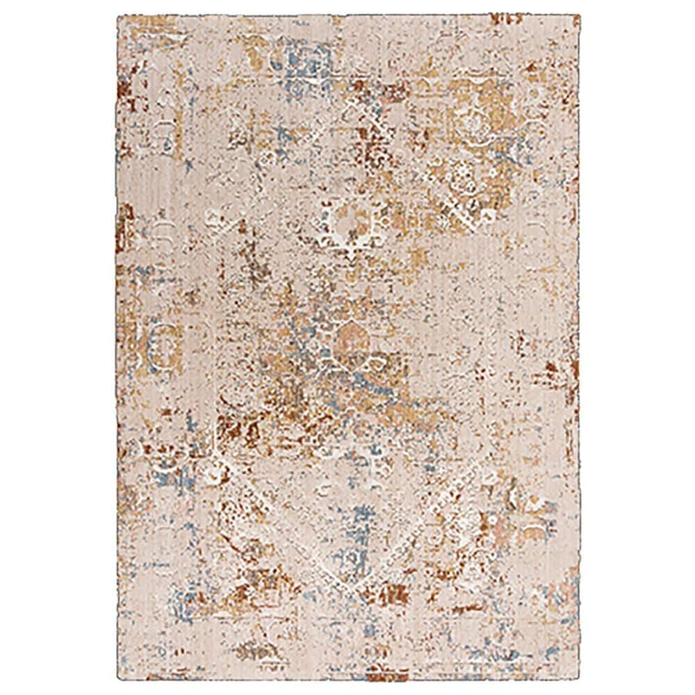 RIZZY Logan 5"2" x 7"9" Pink Area Rug, , large
