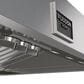 Fulgor Milano 600 Series 48" Pro Chimney Range Hood in Stainless Steel, , large