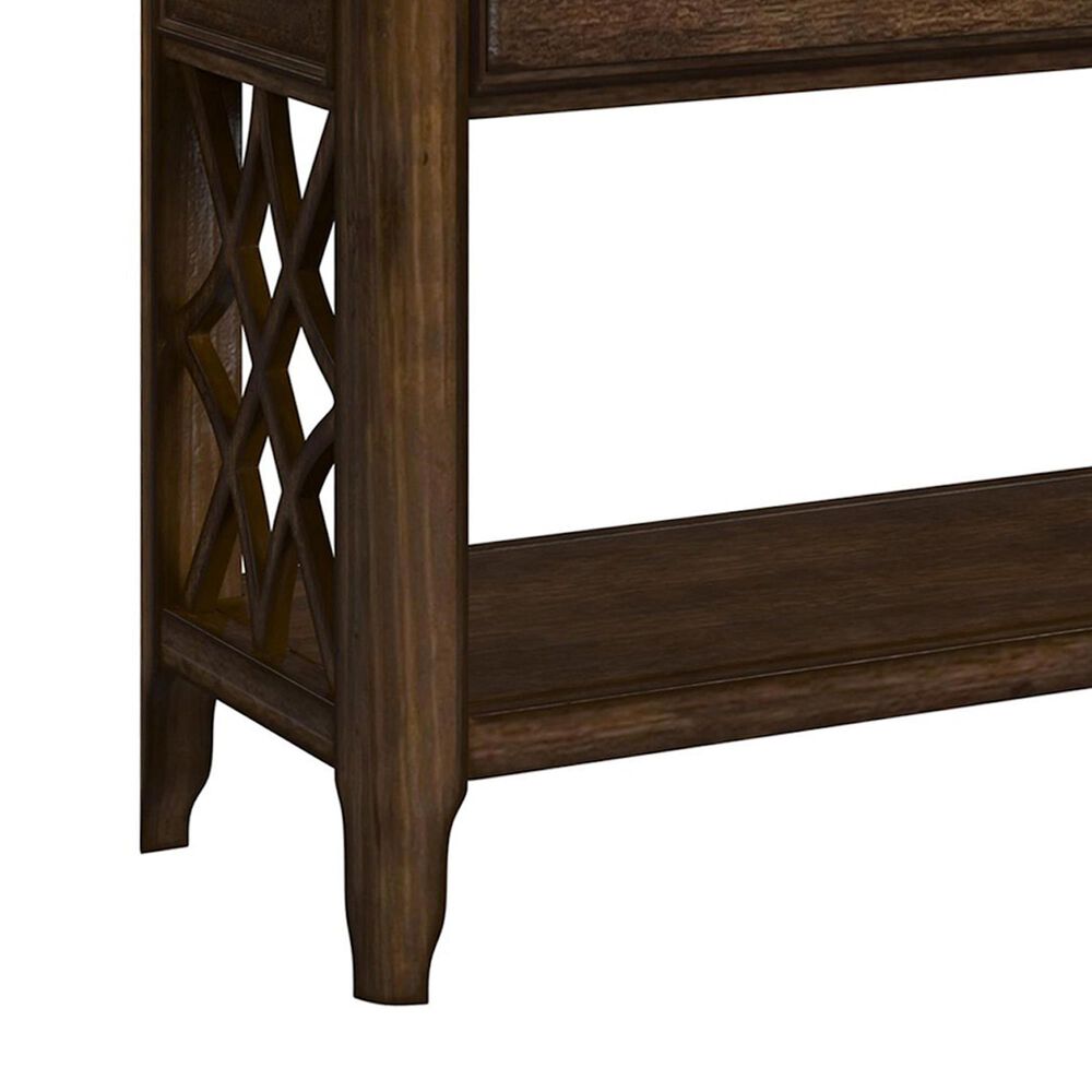 Mayberry Hill Phillipe 2-Drawer Sofa Table in Cherry, , large