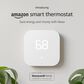 Amazon Smart Programmable Thermostat with Alexa in White, , large