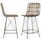 Safavieh Minerva Wicker Counter Stool in Natural Brown Wash (Set of 2), , large