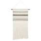 37B Sedona Woven Wall Art 121 in Ivory/Grey, , large