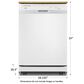 Whirlpool Portable Heavy-Duty Dishwasher with1-hour Wash Cycle in White, , large