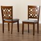 Baxton Studio Abigail Side Chair in Walnut Brown (Set of 2), , large