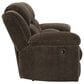 Ashley Frohn Manual Reclining Loveseat in Chocolate, , large