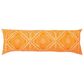 Safavieh Valenti 12" x 36" Pillow in Orange and White, , large