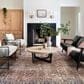 Chris Loves Julia x Loloi Jules 3"6" x 5"6" Terracotta and Multicolor Area Rug, , large