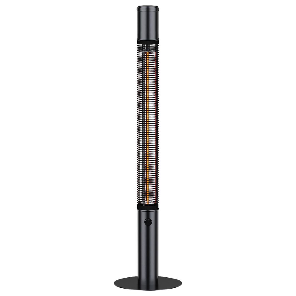 Epsilon Electronics 68 Patio Electric Infrared Tower Heater in Black | NFM