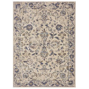 Karastan Cosmopolitan Nolita 90955-50134 9"6" x 12"11" Indigo Area Rug, , large