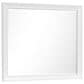 New Heritage Jamestown Landscape Mirror in White, , large