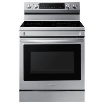 Samsung 6.3 Cu. Ft. Freestanding Electric Range with Air Fry, Wi-Fi and Griddle in Stainless Steel, , large