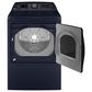 GE Profile 7.3 Cu. Ft. Smart Front Load Electric Dryer with Steam and Washer Link in Sapphire Blue, , large