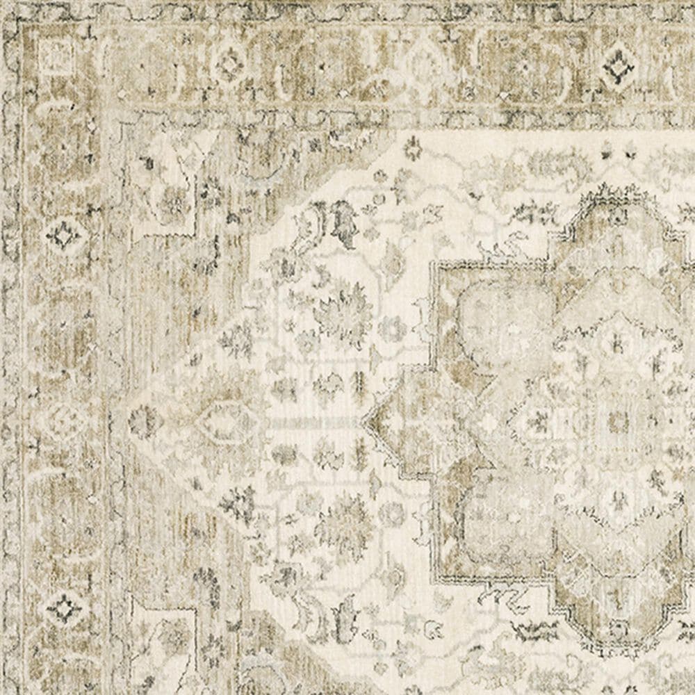 Oriental Weavers Savoy Monroe 28108 5&#39;3&quot; x 7&#39;3&quot; Green Area Rug, , large