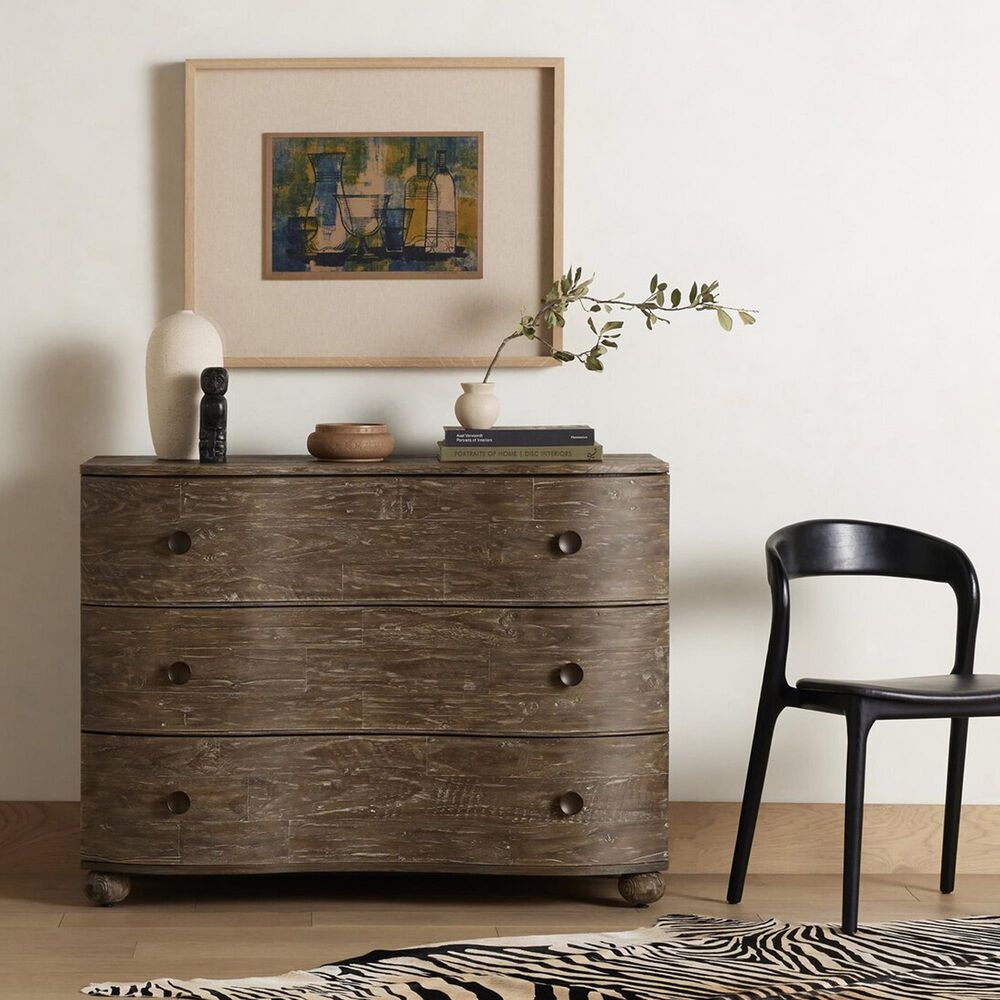 Four Hands Amare Side Chair in Sonoma Black, , large