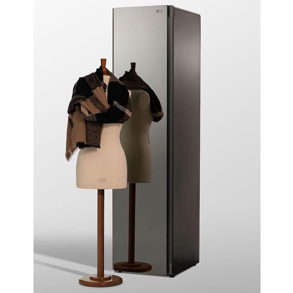 LG Smart WI-fi Enabled Steam Clothing Care System in Mirror, , large