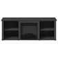 HOMLUX 59" TV Stand with No Heat Electric Fireplace in Americano, , large