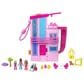 Polly Pocket Barbie Dreamhouse Playset with Three Micro Dolls and Accessories in Pink, , large