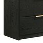 Mayberry Hill South Bend 5 Piece Queen Panel Bedroom Set in Black, , large