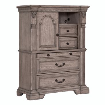 Sasha Lee Traditional Ladies Chest in Light Taupe, , large