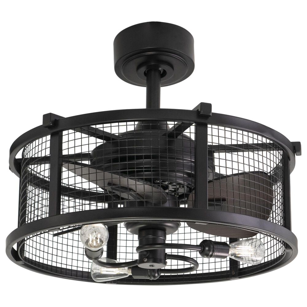 Vaxcel Humboldt 21" LED Ceiling Fan in Black, , large