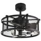Vaxcel Humboldt 21" LED Ceiling Fan in Black, , large