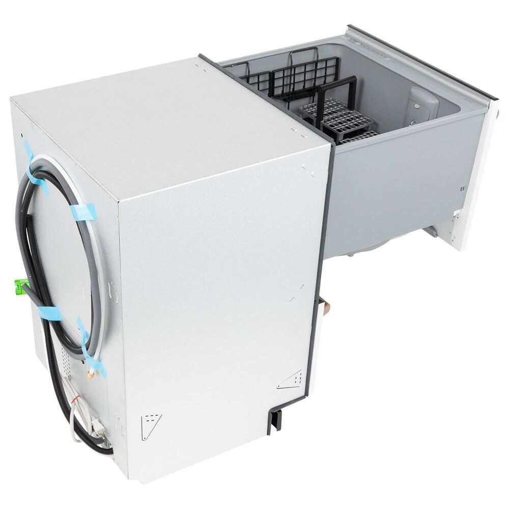 GE Appliances 24" Double Drawer Dishwasher in Matte White Nebraska