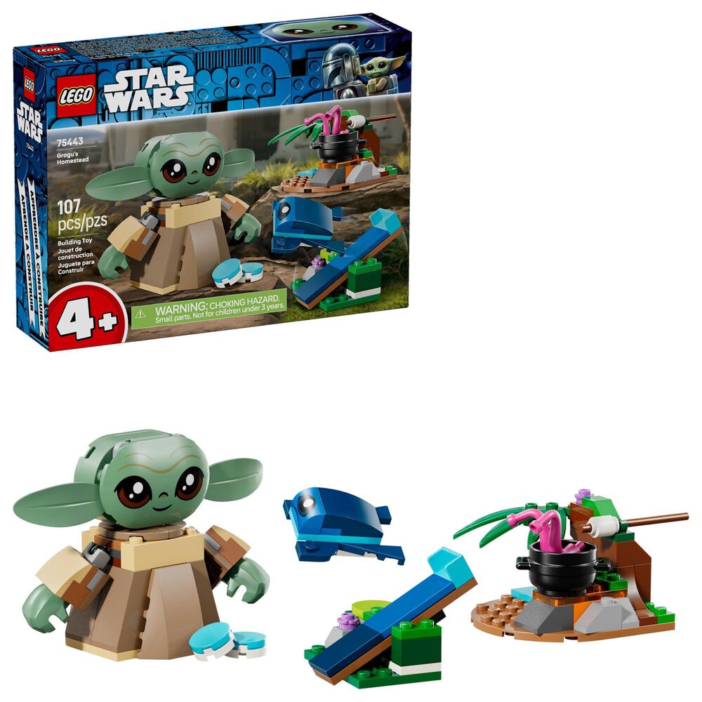 LEGO Star Wars Grogu"s Homestead Building Set, , large
