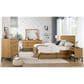 Hawthorne Furniture Newport 8-Drawer Dresser with Mirror in Natural Oak and Black, , large