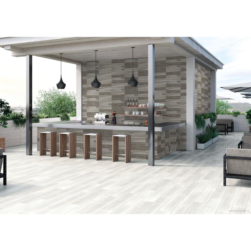 Marazzi Treverksoul Grey 4&quot; x 21&quot; Porcelain Tile, , large