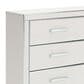 Ashley Zuraleus 6-Drawer Dresser and Mirror in Matte White and Chrome, , large