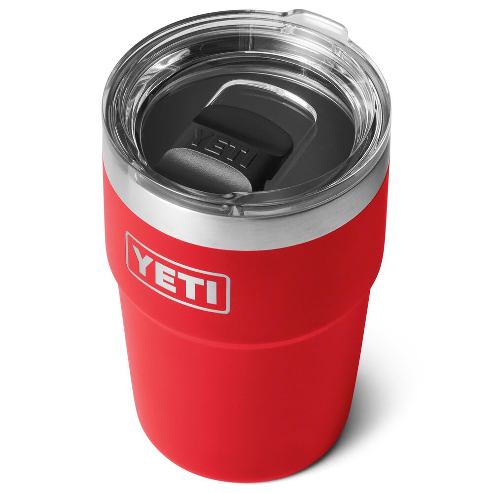 YETI Rambler 16 Oz Stackable Cup with Magslider Lid in Rescue Red, , large