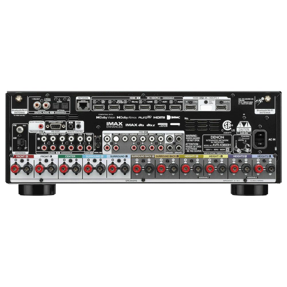 Denon 105W 9.4-Channel in | NFM