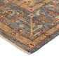 Feizy Carrington Blue and Rust 5"6" x 8"6" Area Rug, , large