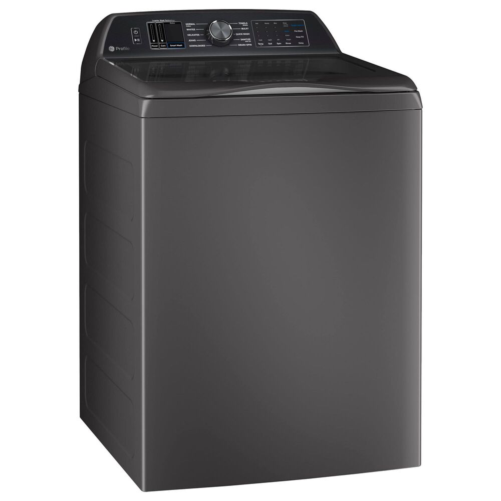 GE Profile 5.3 Cu. Ft. Top Load Washer with Agitator in Diamond Gray, , large