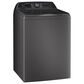 GE Profile 5.3 Cu. Ft. Top Load Washer with Agitator in Diamond Gray, , large